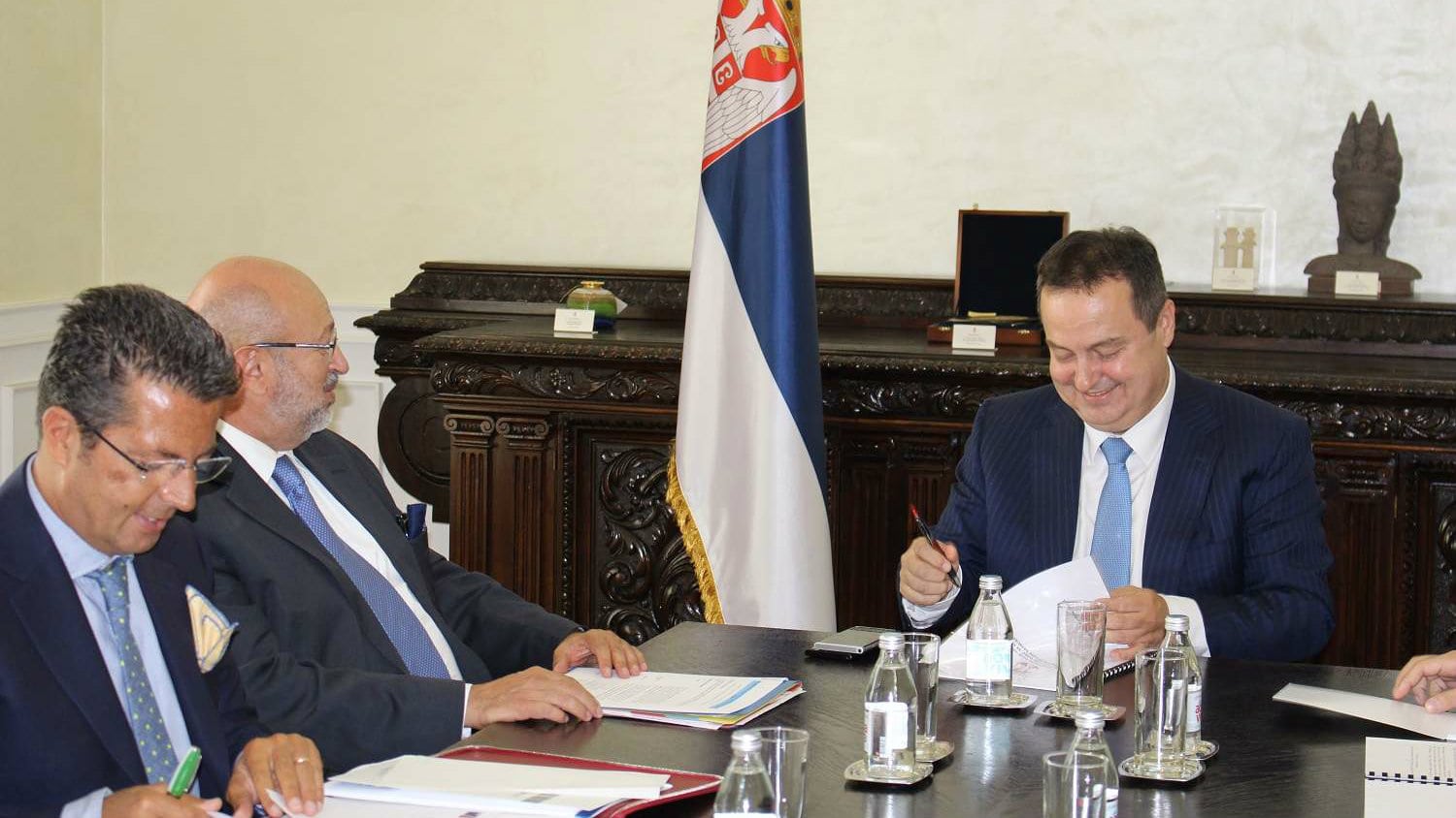 Dačić sa Zanijerom o položaju manjina u Srbiji 1