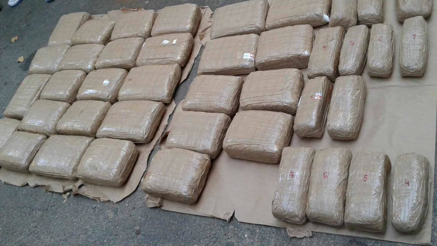 Zaplenjena 34 kilograma marihuane 1