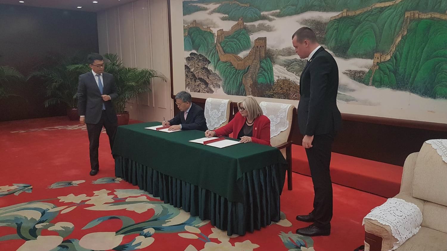 Potpisan Memorandum sa Kinom u oblasti supervizije banaka i osiguravajućih društava 1