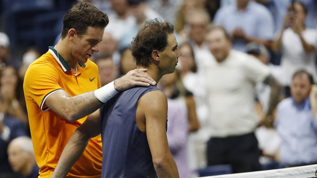 Nadal predao meč, Del Potro prvi finalista US Opena 1