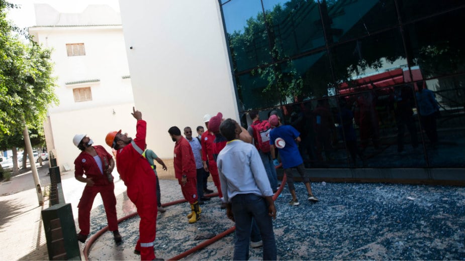 Napad na sedište libijske naftne kompanije 1