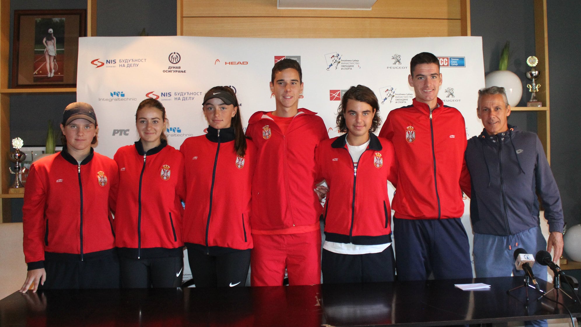 Teniski savez Srbije predstavio mlade asove 1