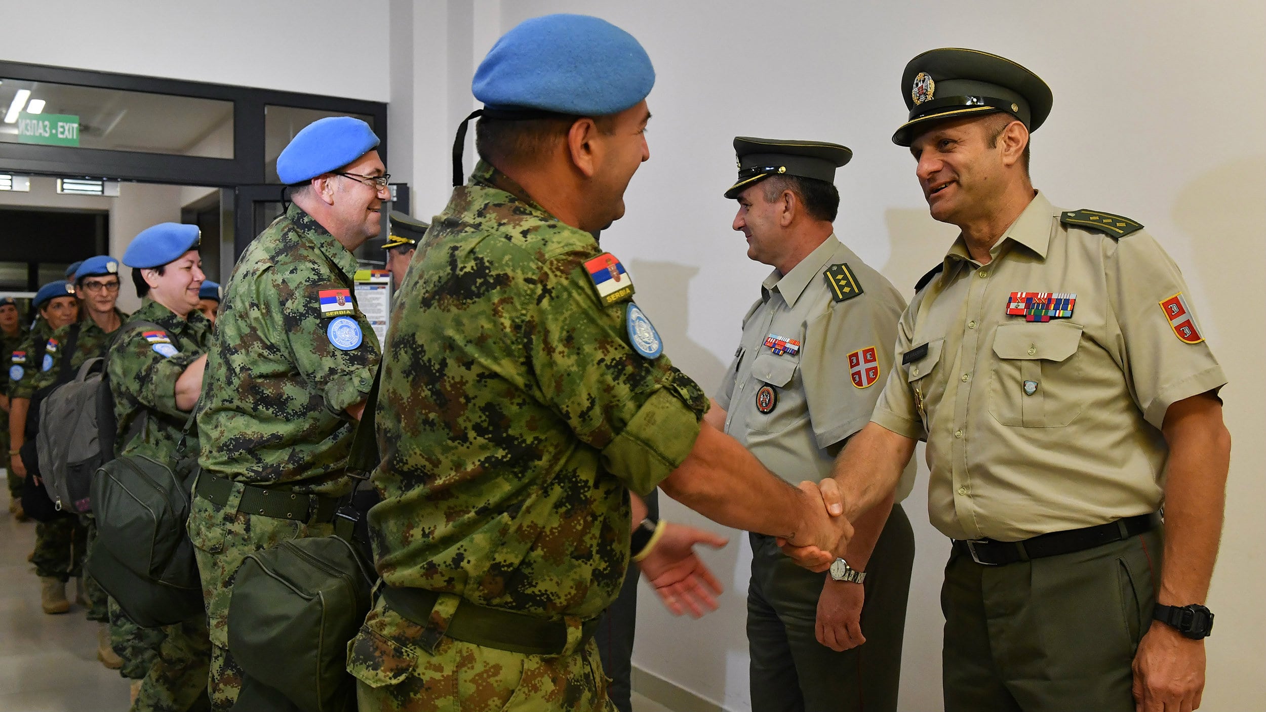 Doček naših mirovnjaka iz Centralnoafričke Republike 1