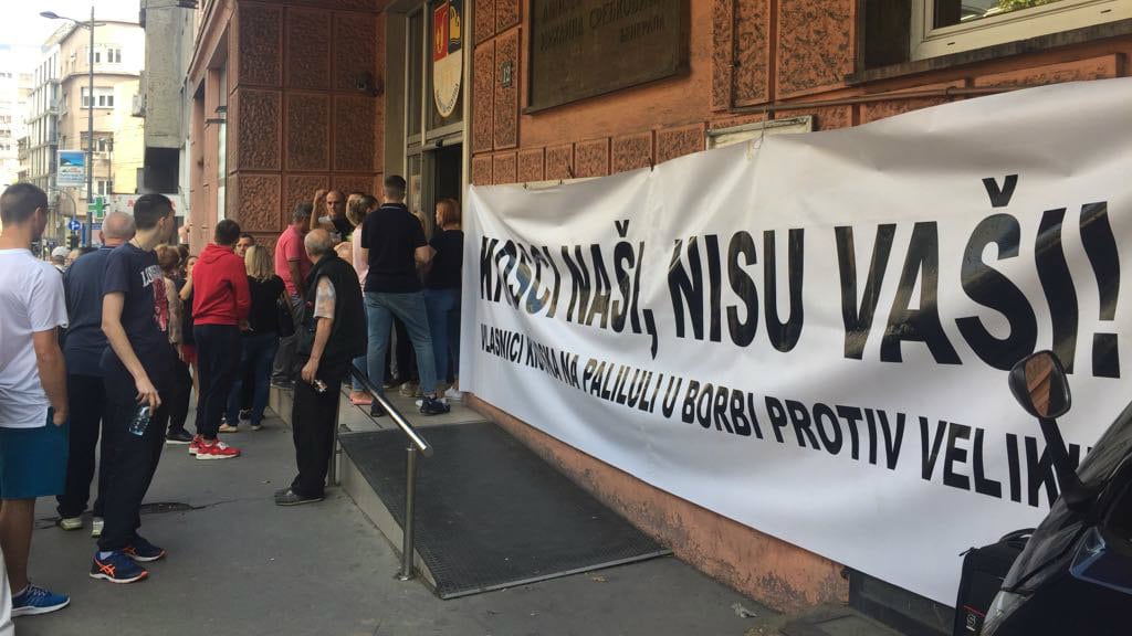 Protest: "Kiosci naši, nisu vaši" 1