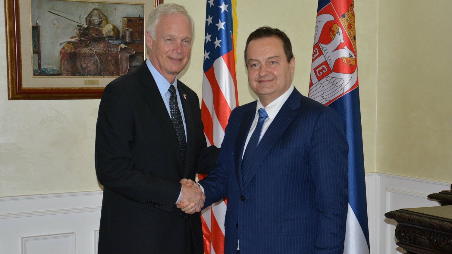 Dačić sa Džonsonom o normalizaciji odnosa u regionu 1