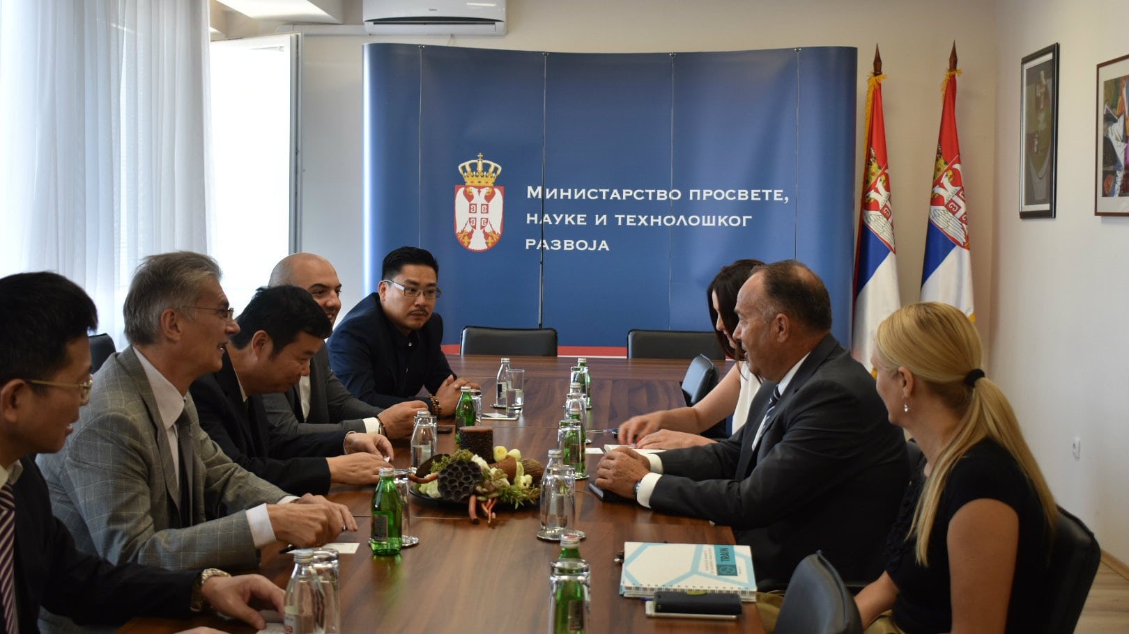 Šarčević sa kineskom delegacijom o inicijativi "Pojas i put 2018“ 1