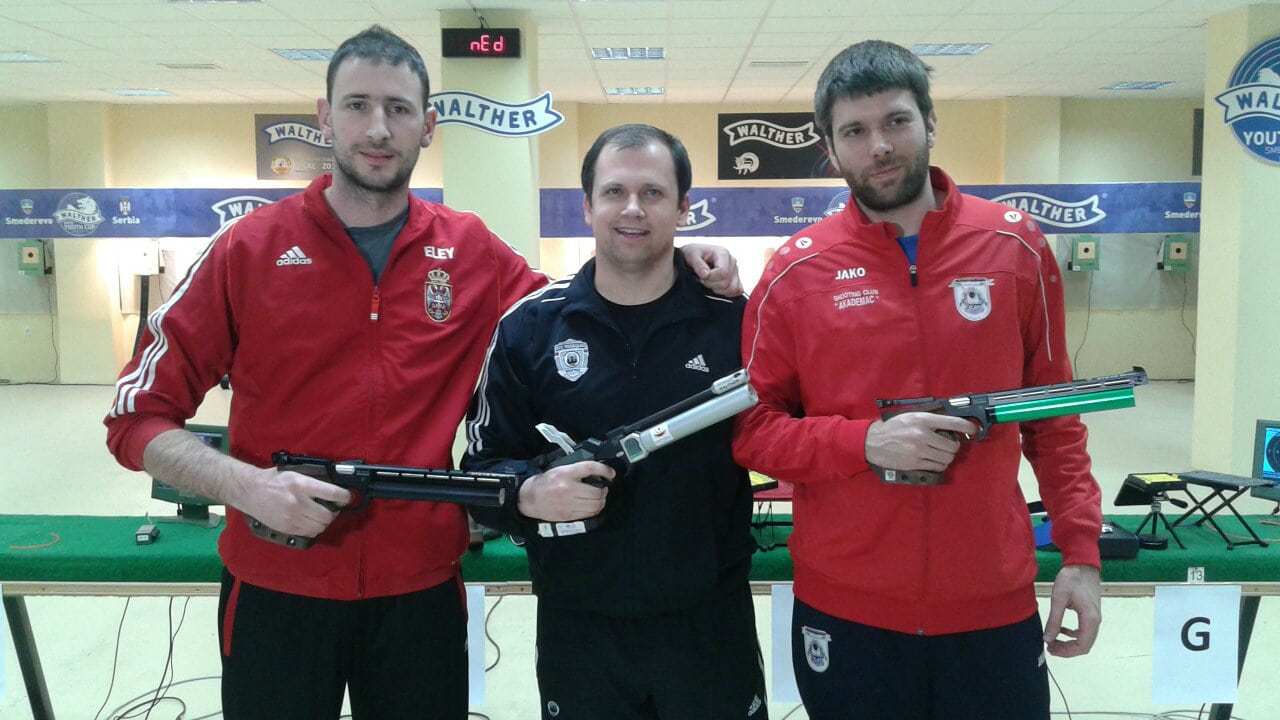 SP: Srbija peta u ekipnom gađanju vazdušnim pištoljem 1