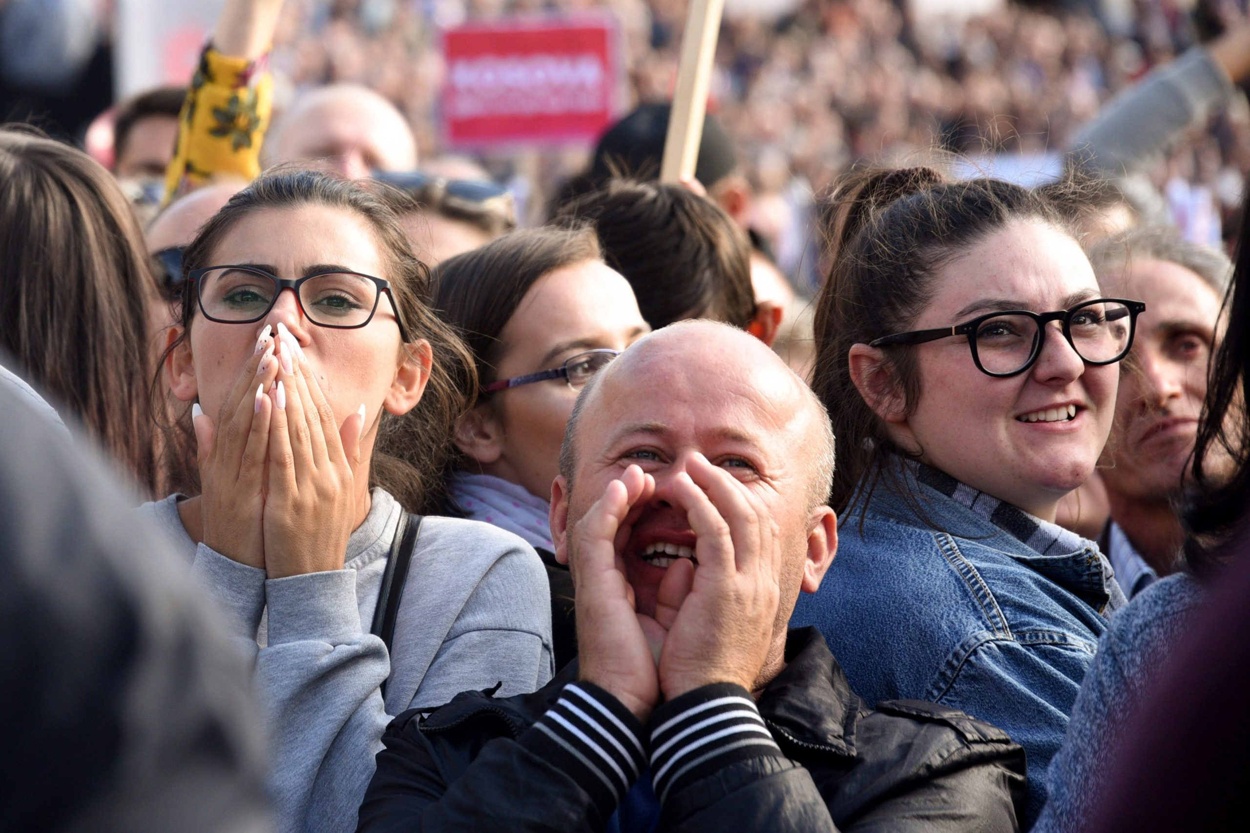 Završen protest protiv Tačija u Prištini 1