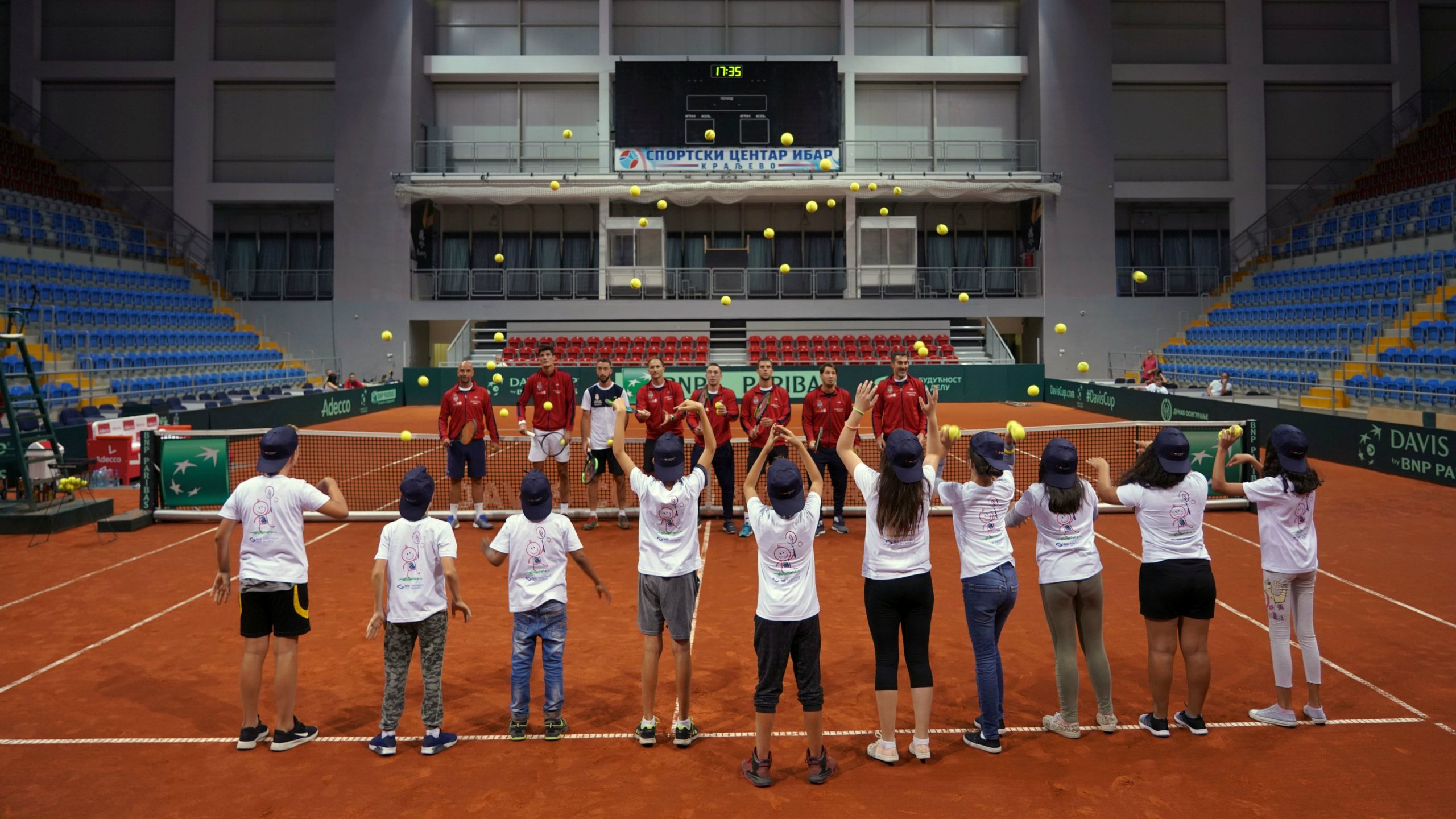 Humanitarna akcija Dejvis kup reprezentativaca Srbije 1