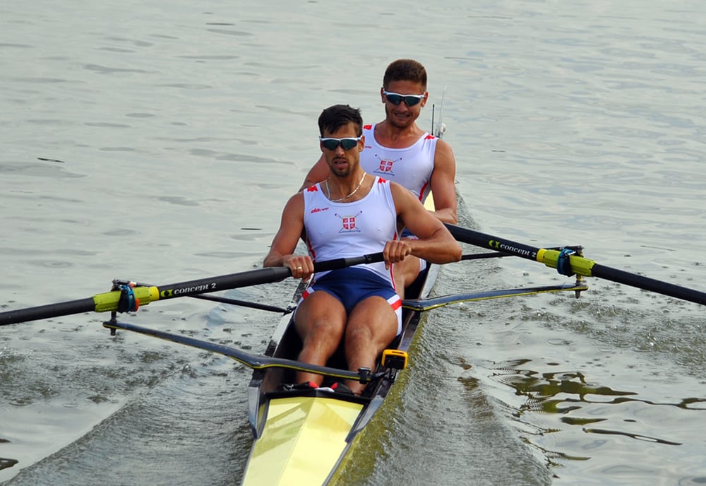 Veslači u borbi za finale na Svetskom prvenstvu 1