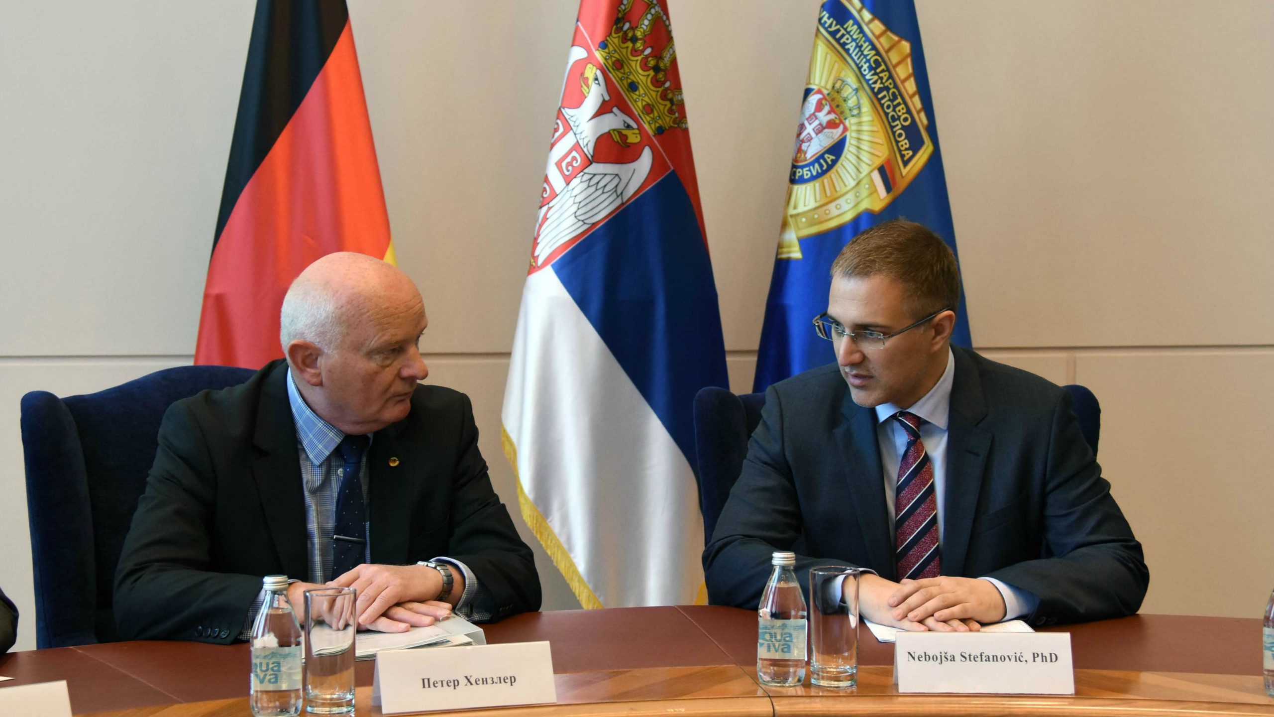 Stefanović sa Henzlerom o saradnji sa nemačkom policijom 1
