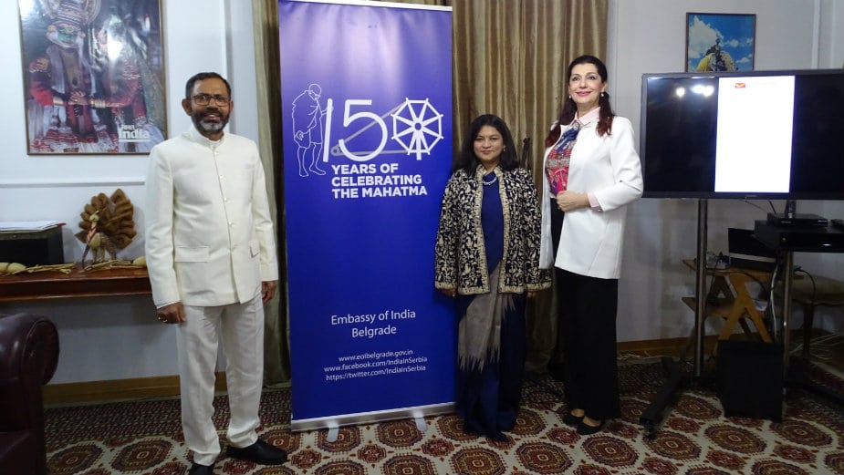 Obeležena 150. godišnjica rođenja Mahatme Gandija 1