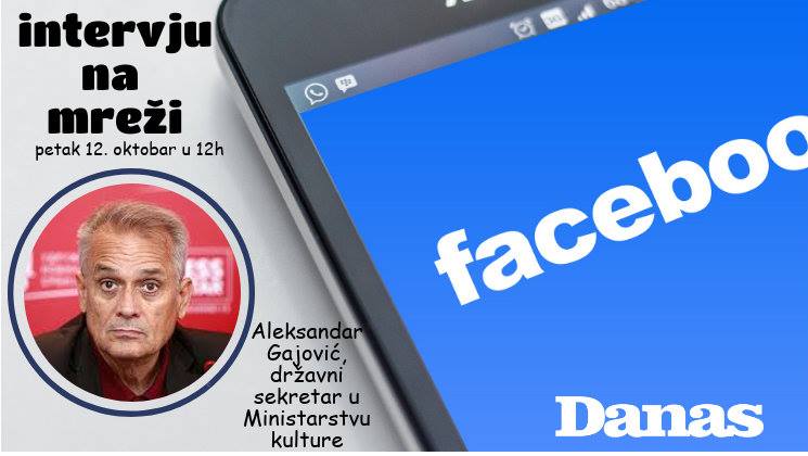 Gajović 12. oktobra odgovara na pitanja na Fejsbuku 1