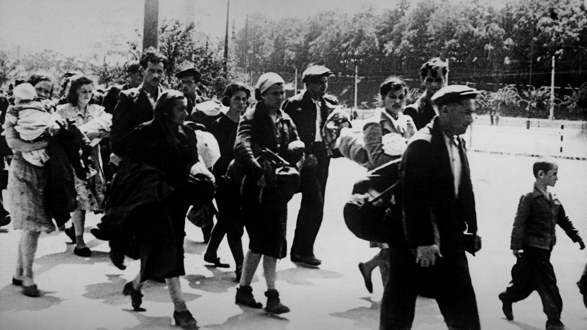 Jevrejske porodice kreću se iz Čehoslovačke ka zonama pod kontrolom Sjedinjenih Država u Austriji 1946. godine