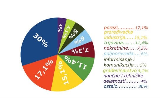 Šta čini srpski BDP 2