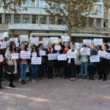 Žene Pokreta socijalista protestuju protiv Veselinovića 5