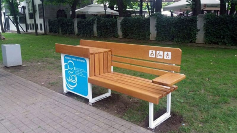 Klupa za dojilje i na Zlatiboru 1