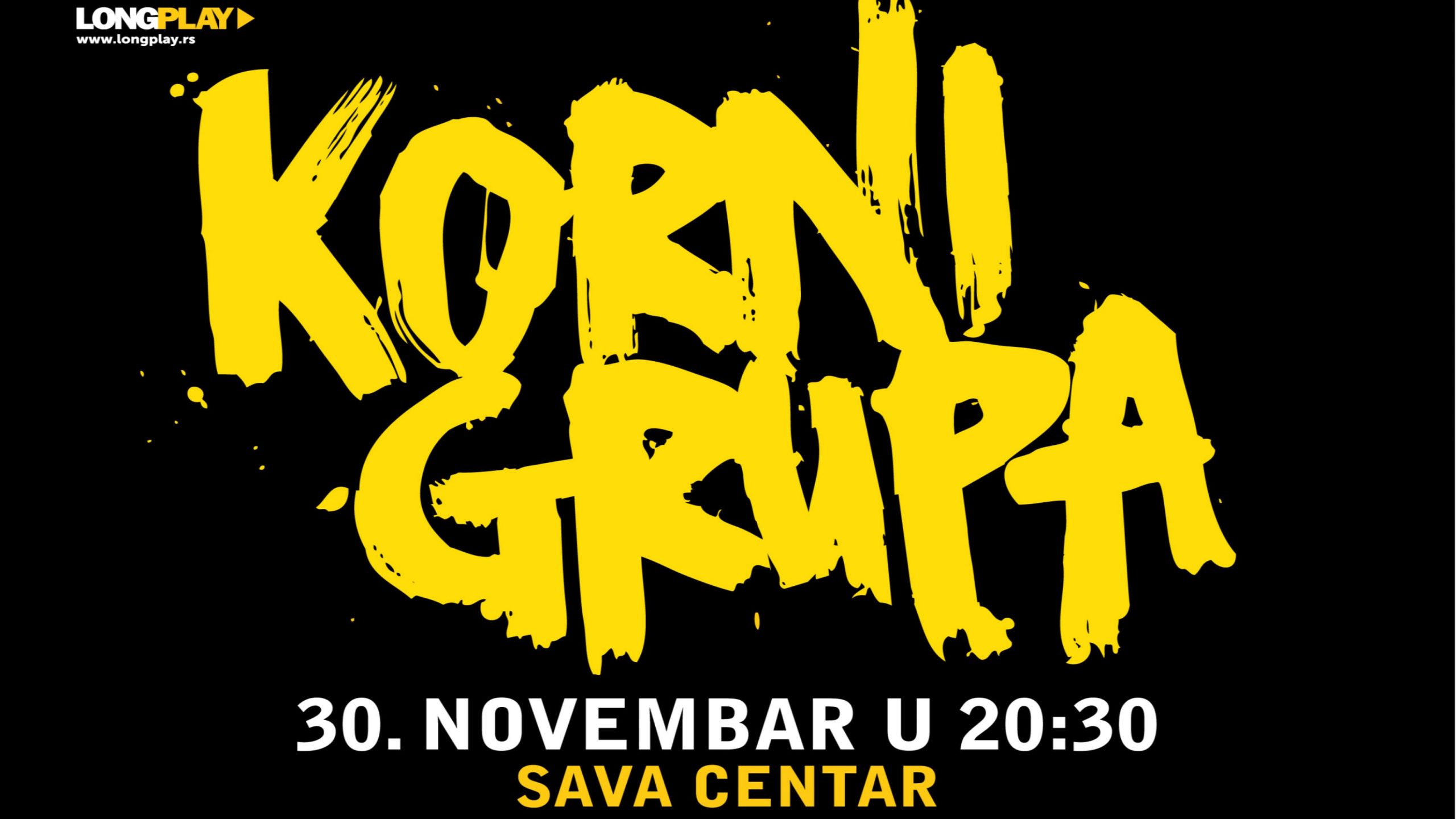 Povratnički koncert Korni grupe 30. novembra u Sava Centru 1