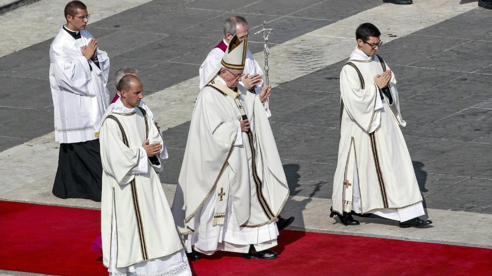 Papa Franja proglasio sedam svetaca 1