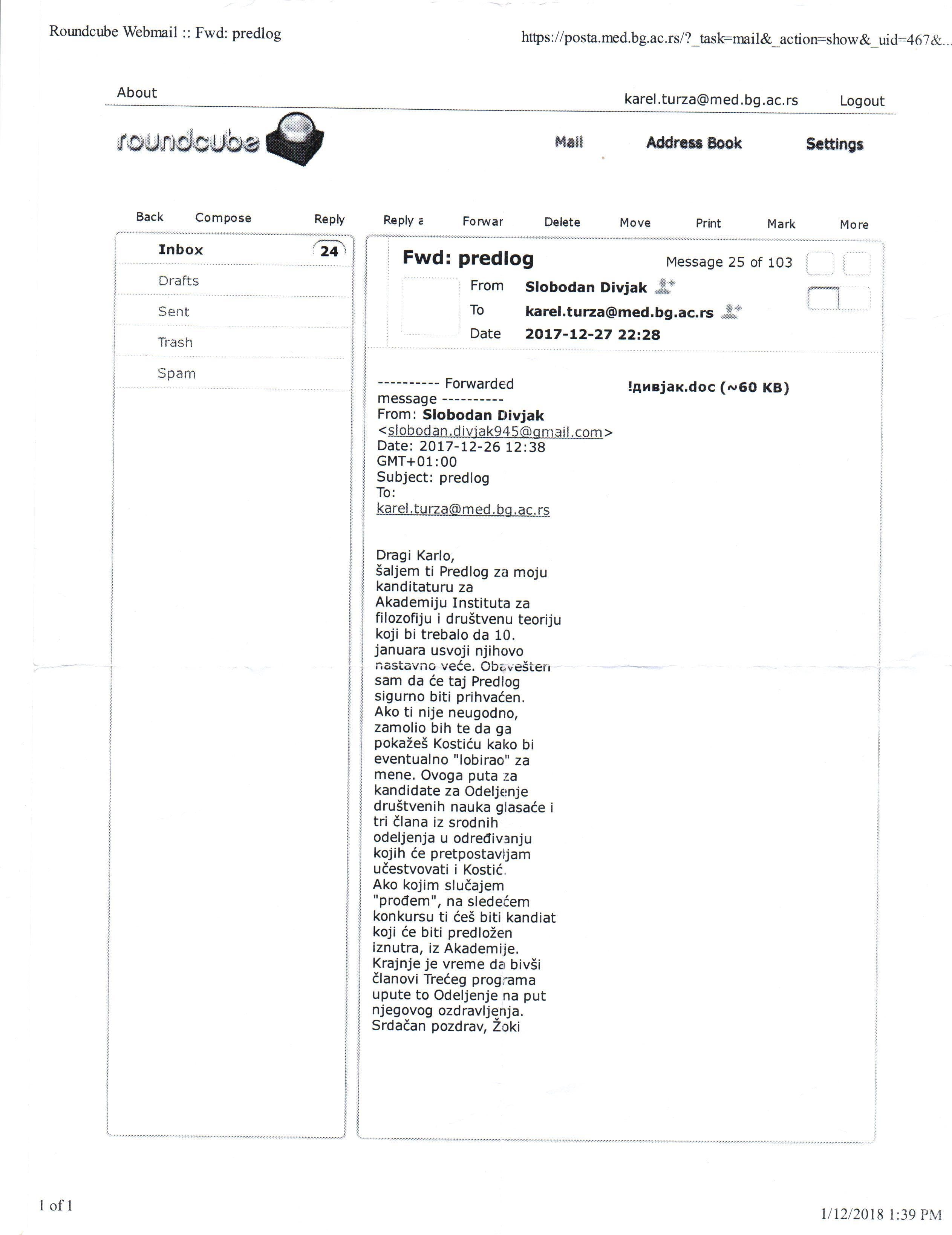 Moj odgovor na ponovljene i besprizorne napade na moju ličnost 3