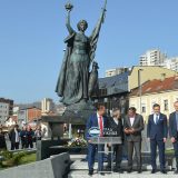 Spomenik Velikoj pobedi otkriven u Užicu 1