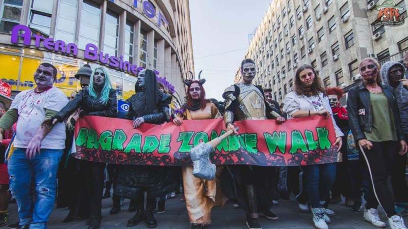 Zombi šetnja u subotu 13. oktobra 1