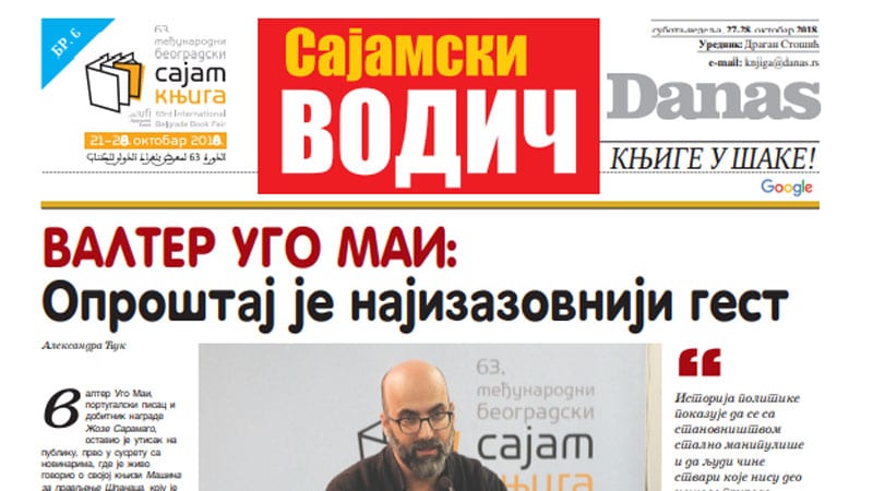 Sajamski vodič – 27. oktobar 2018. 1 Sajamski vodič – 27. oktobar 2018. 1