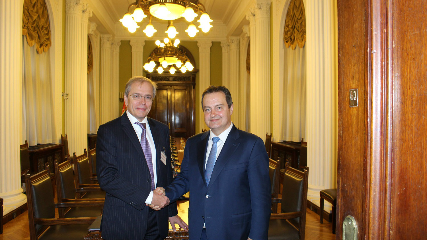 Dačić i Pankin o pristupanja Srbije Crnomorskoj trgovinskoj i razvojnoj banci 1