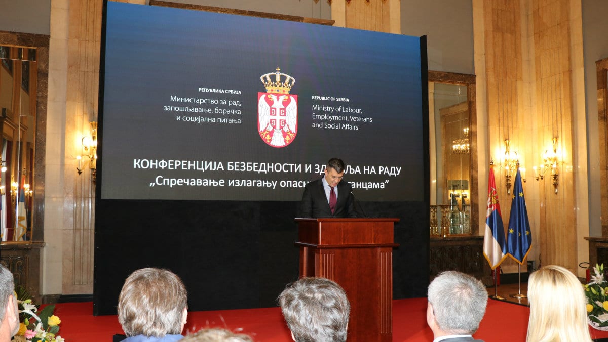 Đorđević otvorio konferenciju "Sprečavanje izlaganja opasnim supstancima" 1