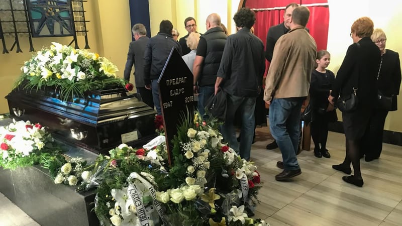 Poslednji ispraćaj Predraga Ejdusa 1