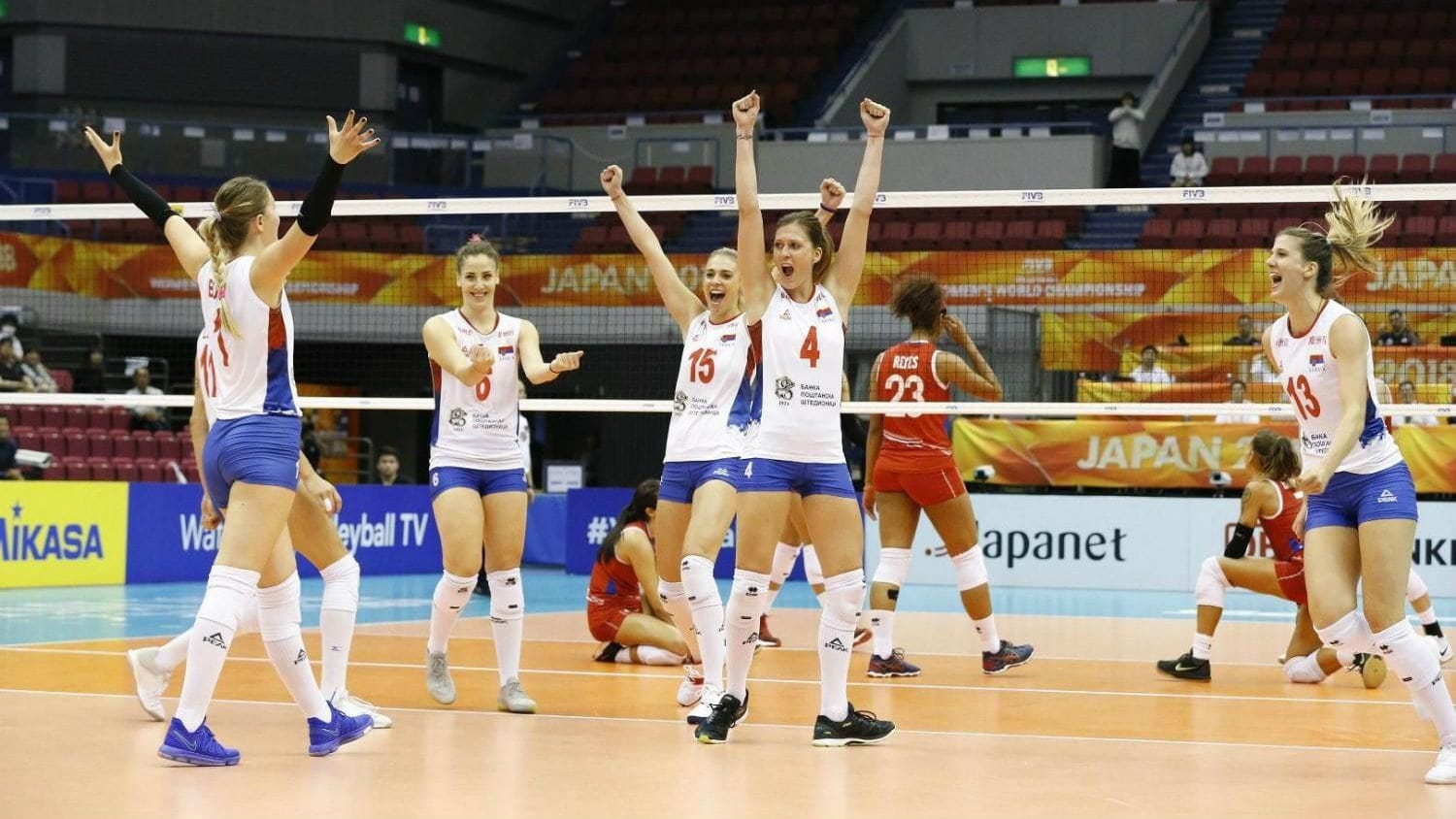 Odbojkašice u finalu Svetskog prvenstva 1
