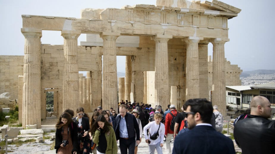 Štrajk zatvorio Akropolj 1