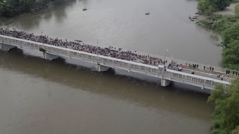 Meksiko otvorio granicu hiljadama migranata 1