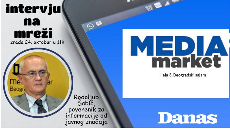 Šabić 24. oktobra odgovara na pitanja na Fejsbuku 1