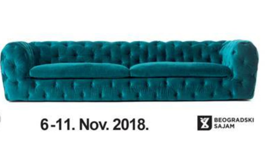 Međunarodni sajam nameštaja od 6. do 11. novembra 1 Međunarodni sajam nameštaja od 6. do 11. novembra 1