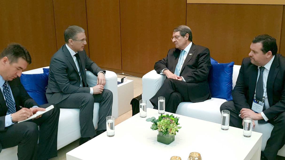 Stefanović sa predsednikom Kipra o pitanju KiM 1
