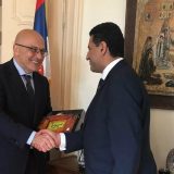 Vukosavljević uručio knjige ambasadoru Egipta 1