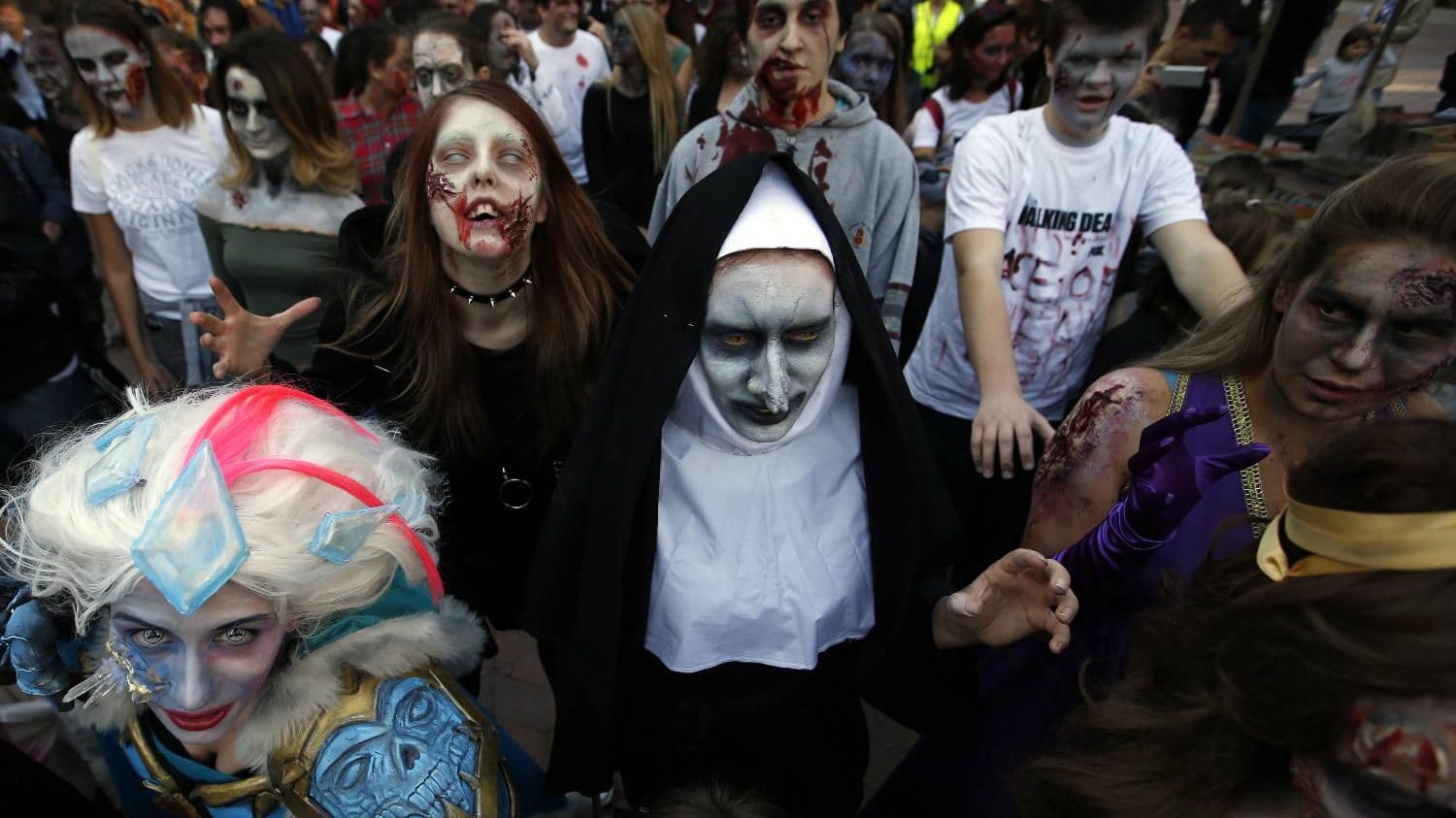 Zombiji prošetali Beogradom (FOTO) 1