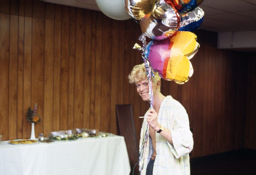 Dejvid Bouvi sa balonima