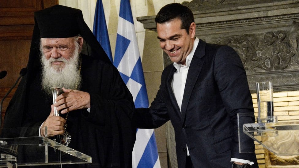 Dogovor između premijera Alekseja Ciprasa i nadbiskupa Jeronimusa