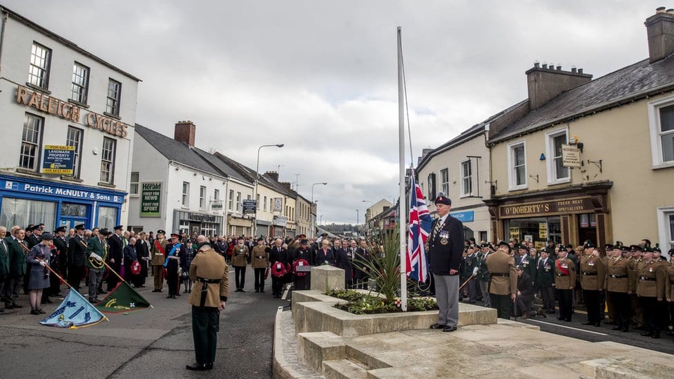 Remembrance Sunday in Enniskillen