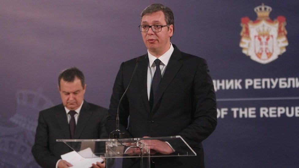 Kosovo bez članstva u Interpolu 2 Predsednik Vučić i ministar Dačić
