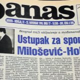 Danas (1998): Mitrović dobija frekvenciju, dok Ćuruviji plene novine 3