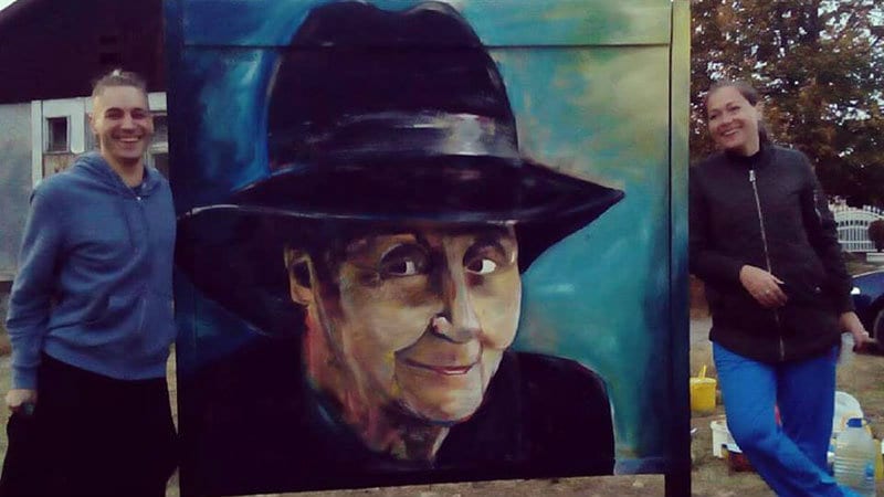 Mural umesto ružnog panoa 1