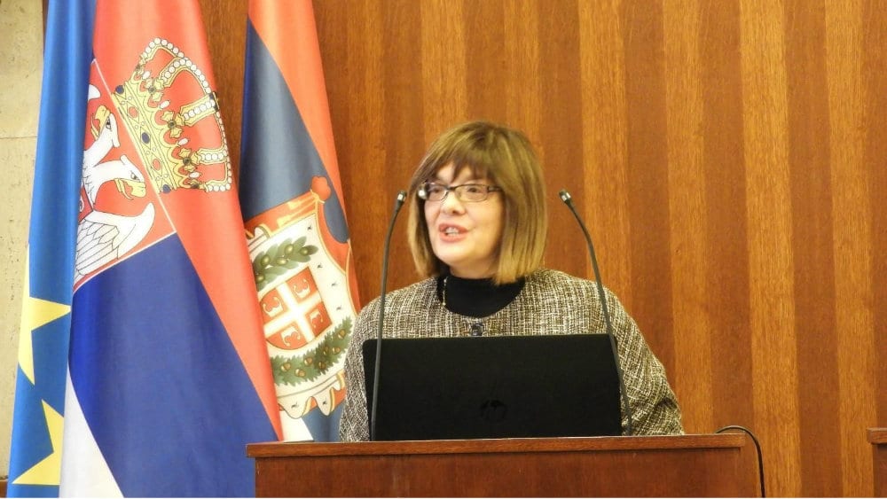 Maja Gojković osudila pokušaj ulaska demonstranata u parlament 1