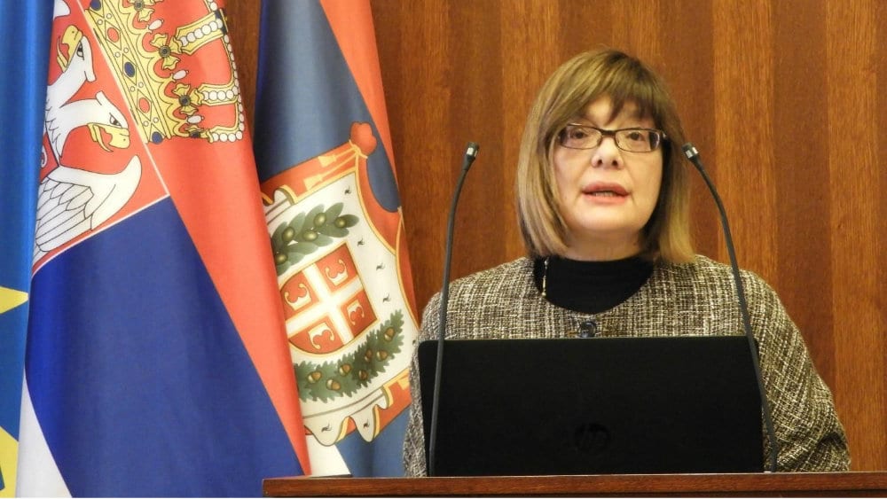 Maja Gojković zakazala posebnu sednicu Skupštine Srbije za 2. oktobar 1
