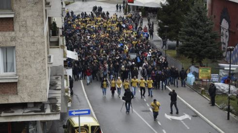 Održan protest u Prijepolju u znak podrške Emiru Hamziću 7
