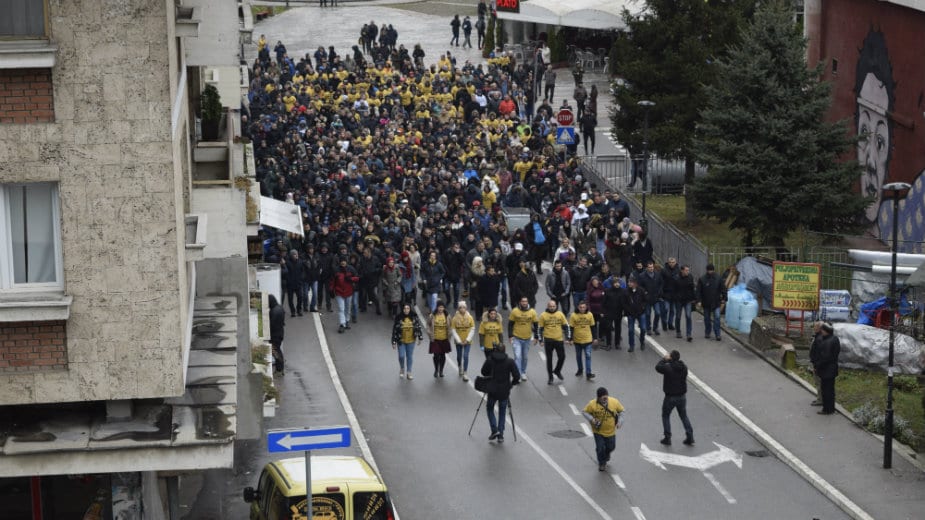 Održan protest u Prijepolju u znak podrške Emiru Hamziću 1