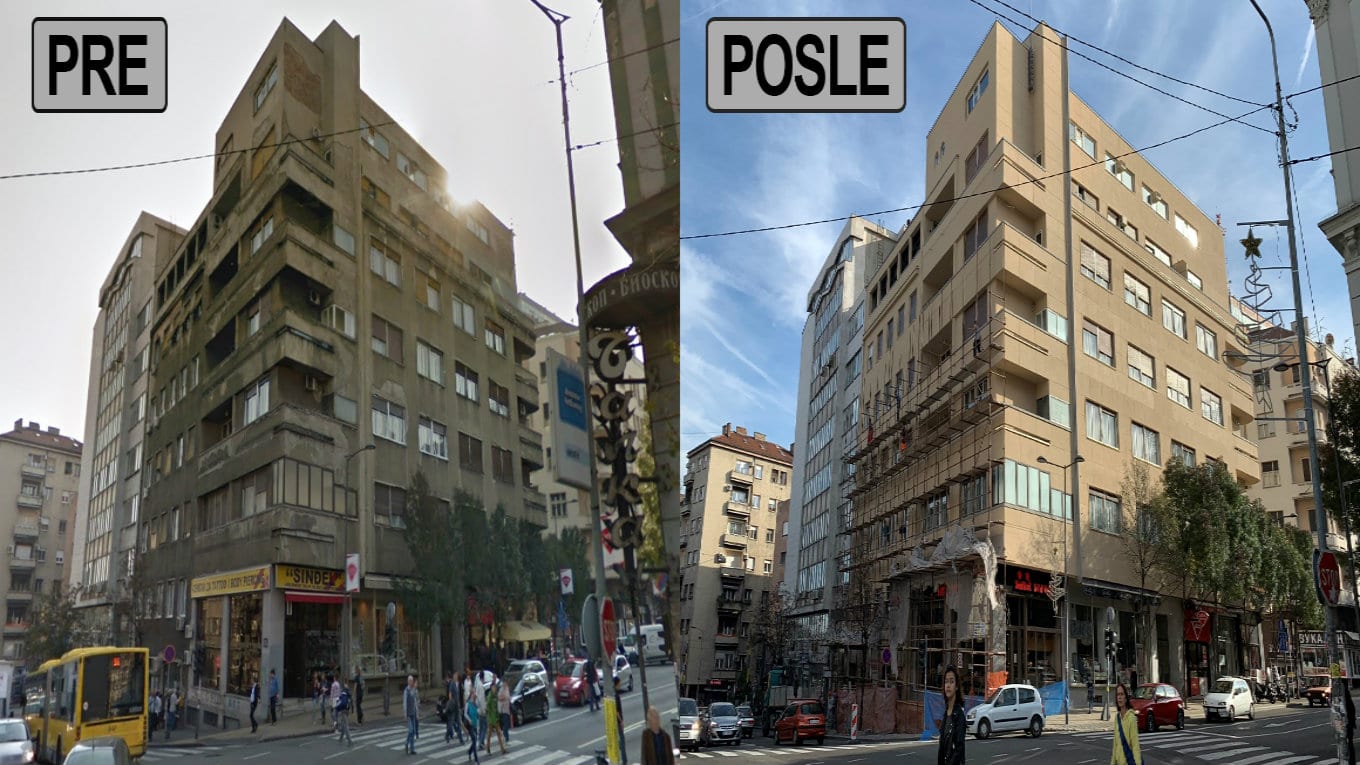 Završen još jedan ciklus obnove istorijskih fasada 2 Završen još jedan ciklus obnove istorijskih fasada 2