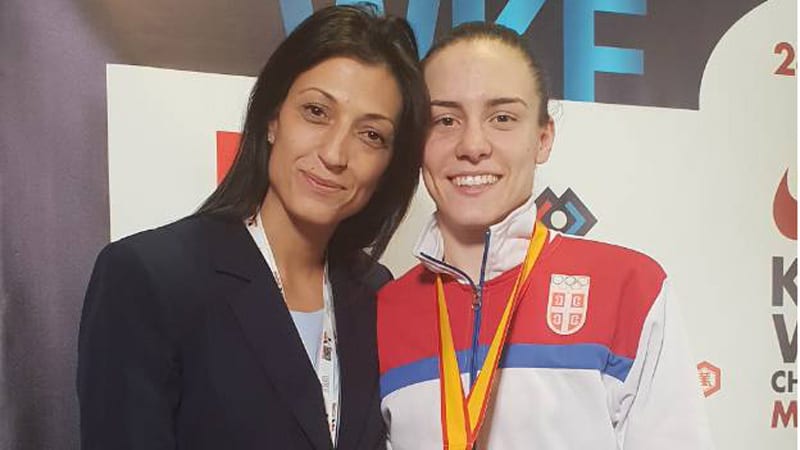 Karatistkinja Jovana Preković seniorska prvakinja sveta 1